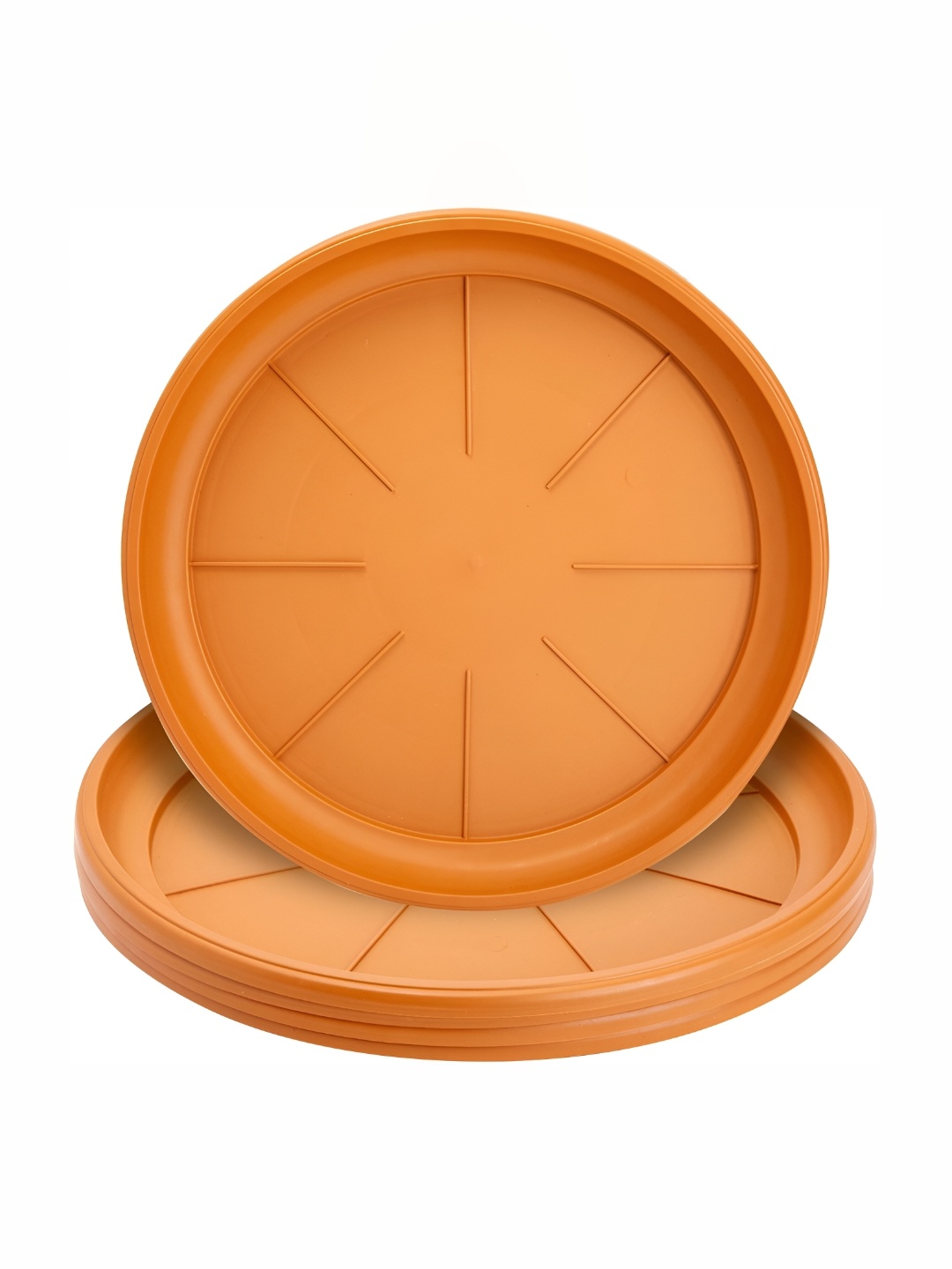 

AGAMI Brown 5Pcs Textured Planter Containers