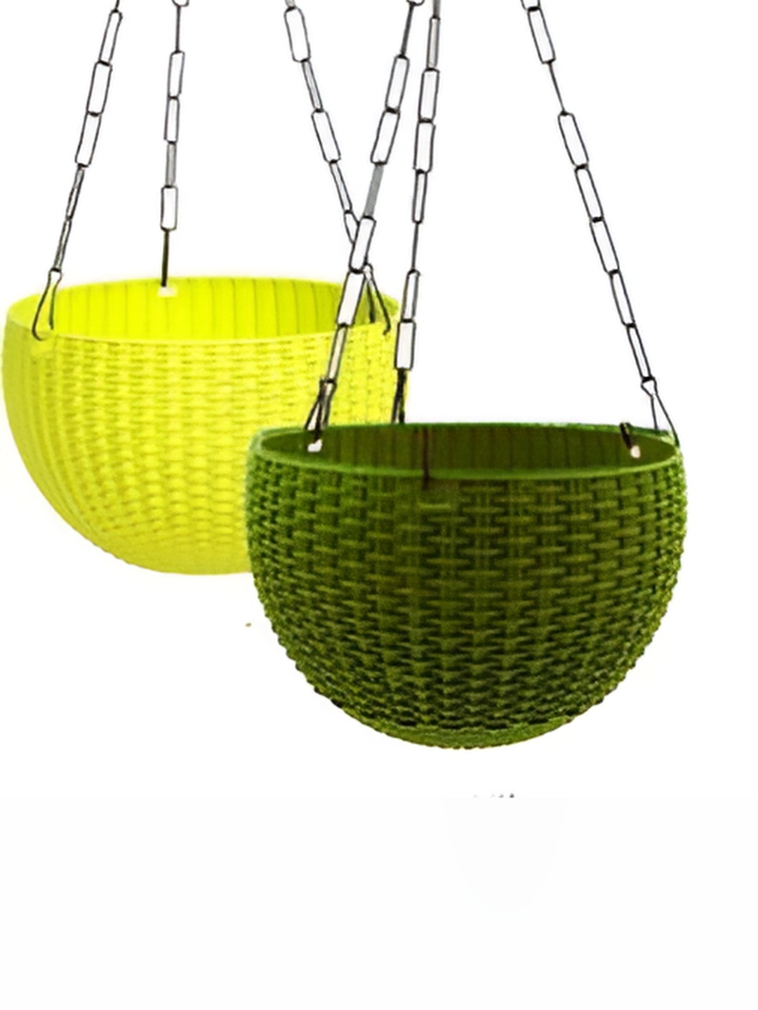 

AGAMI Yellow & Green 2Pcs Morning Vale Planters With Hangers