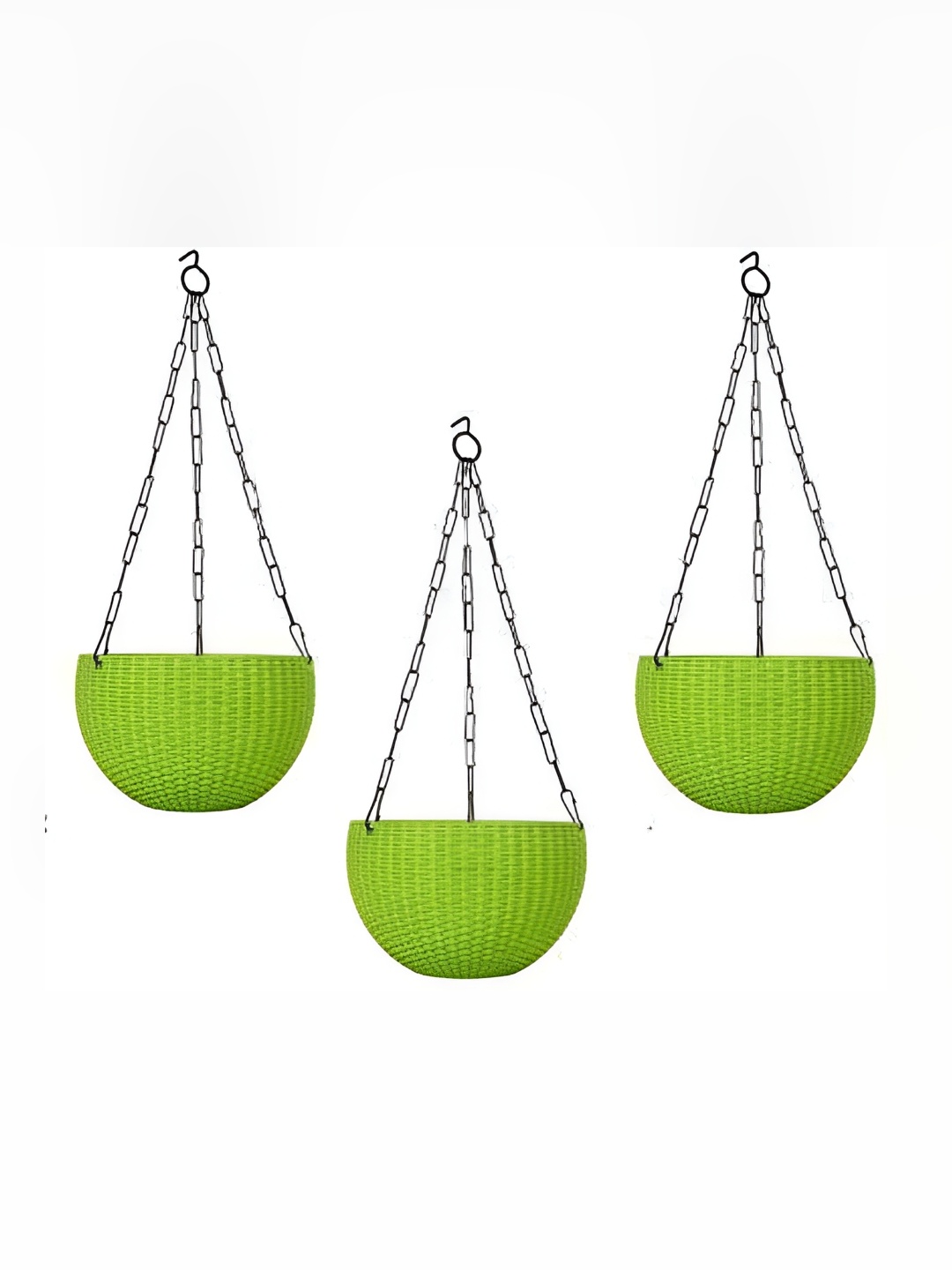 

AGAMI Green 3PcsTextured Viraj Sanchi Planters