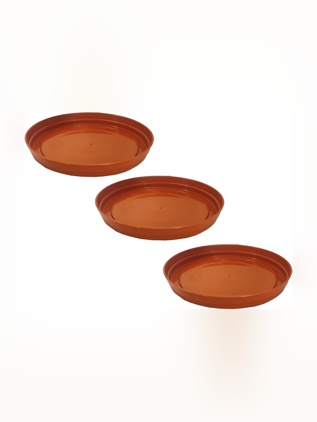 

AGAMI Viraj Sanchi Brown 3 Pieces Plant Container Planter Base