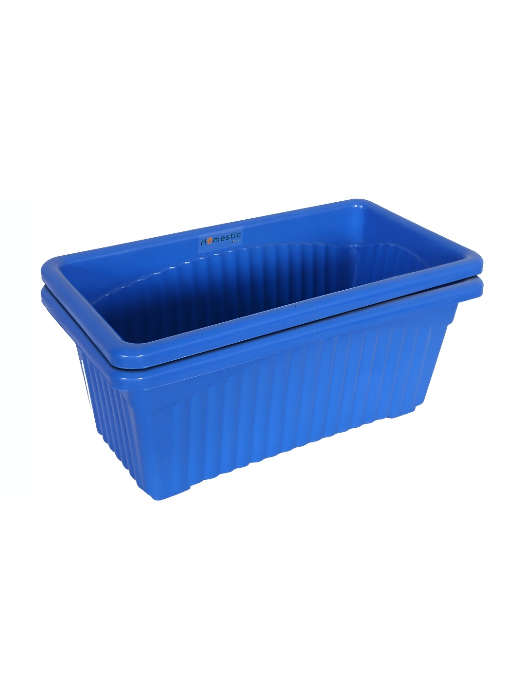 

AGAMI Homestic Blue 2 Pieces Jupiter Plant Container Planters