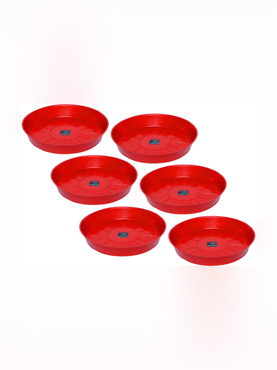 

AGAMI Brown 6 Pieces Planter Trays