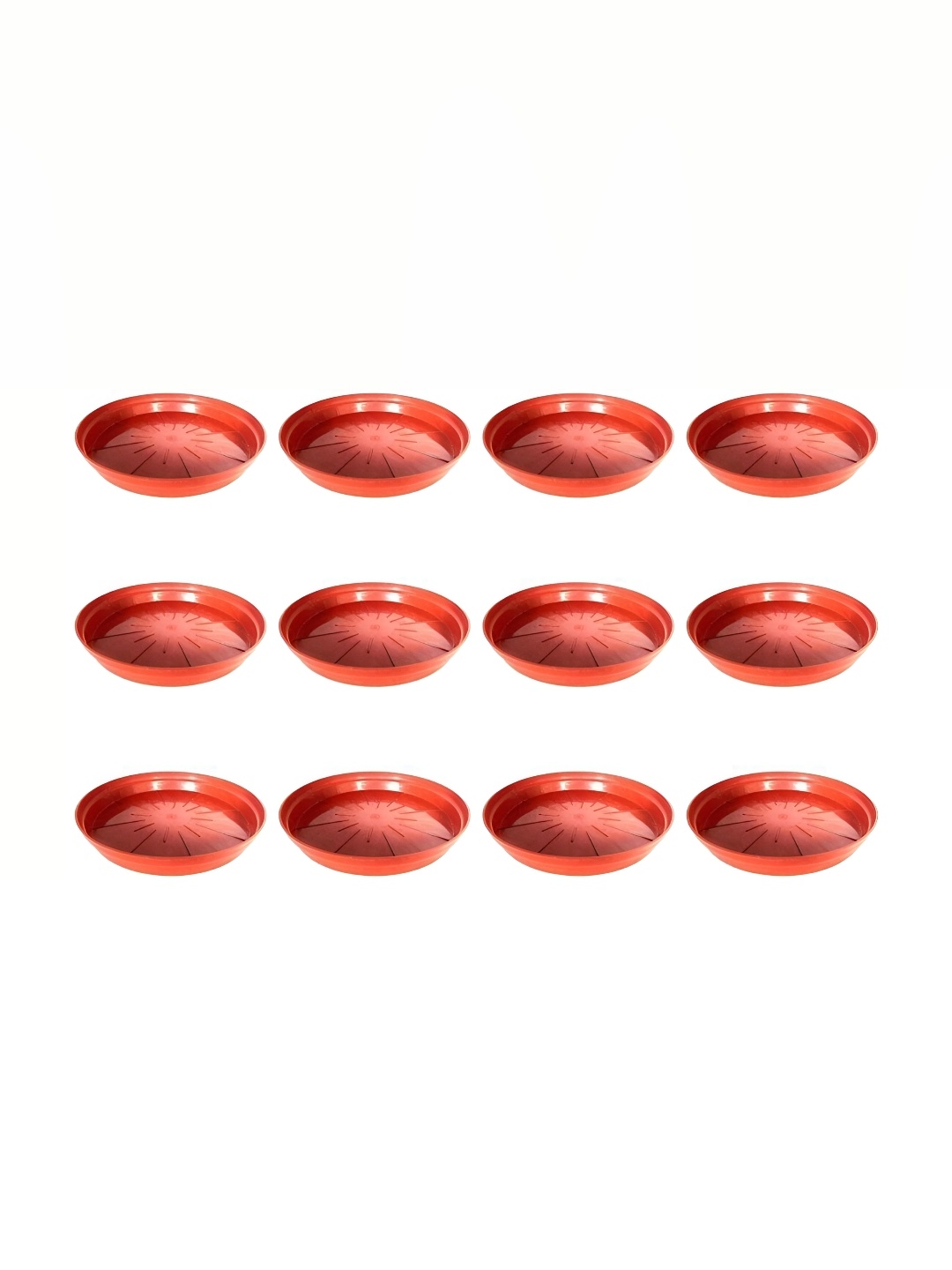 

AGAMI Chhaya 12-Pcs Brown Round Bottom Tray