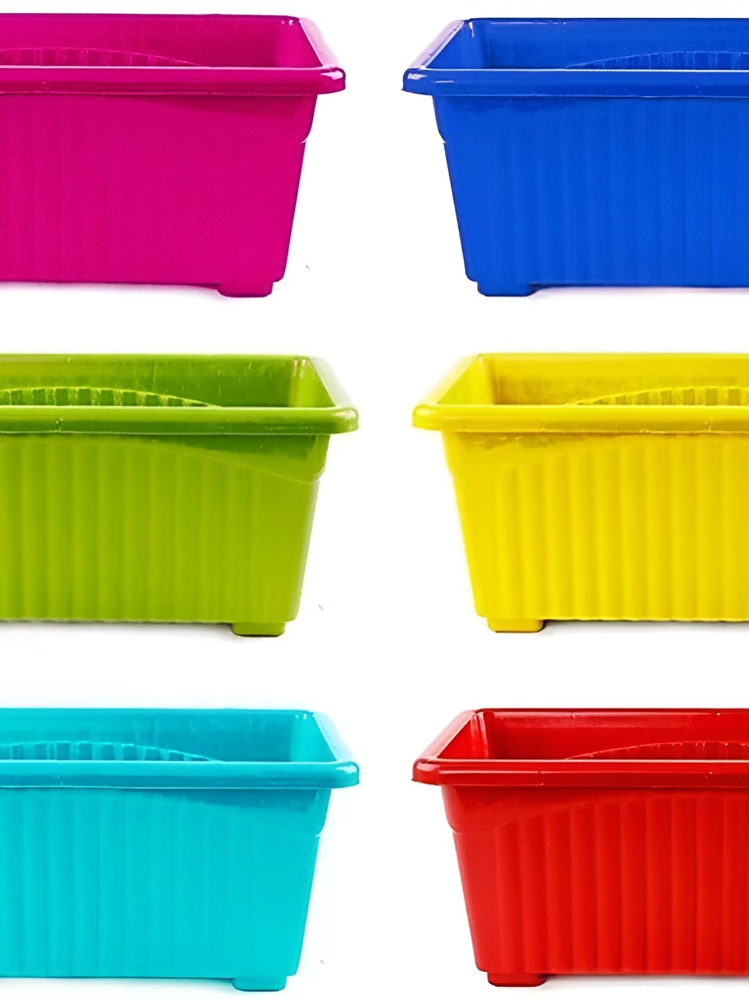 

AGAMI Jupiter Blue & Pink 6 Pieces Planters