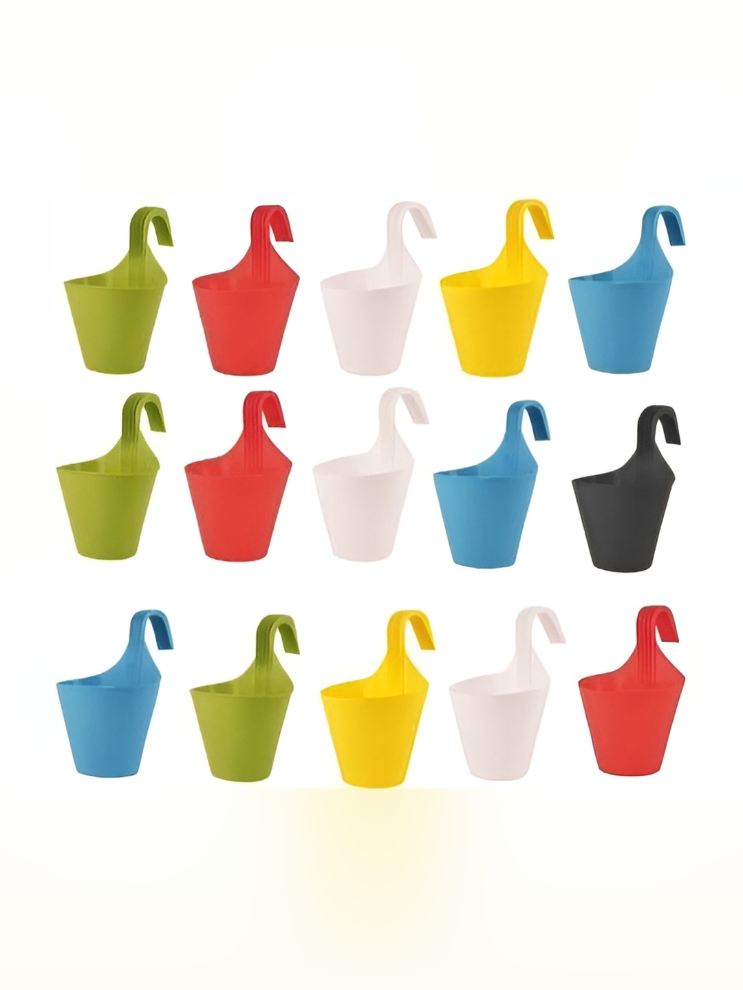 

AGAMI Groot Blue & Yellow 15 Pieces Hanging Planters