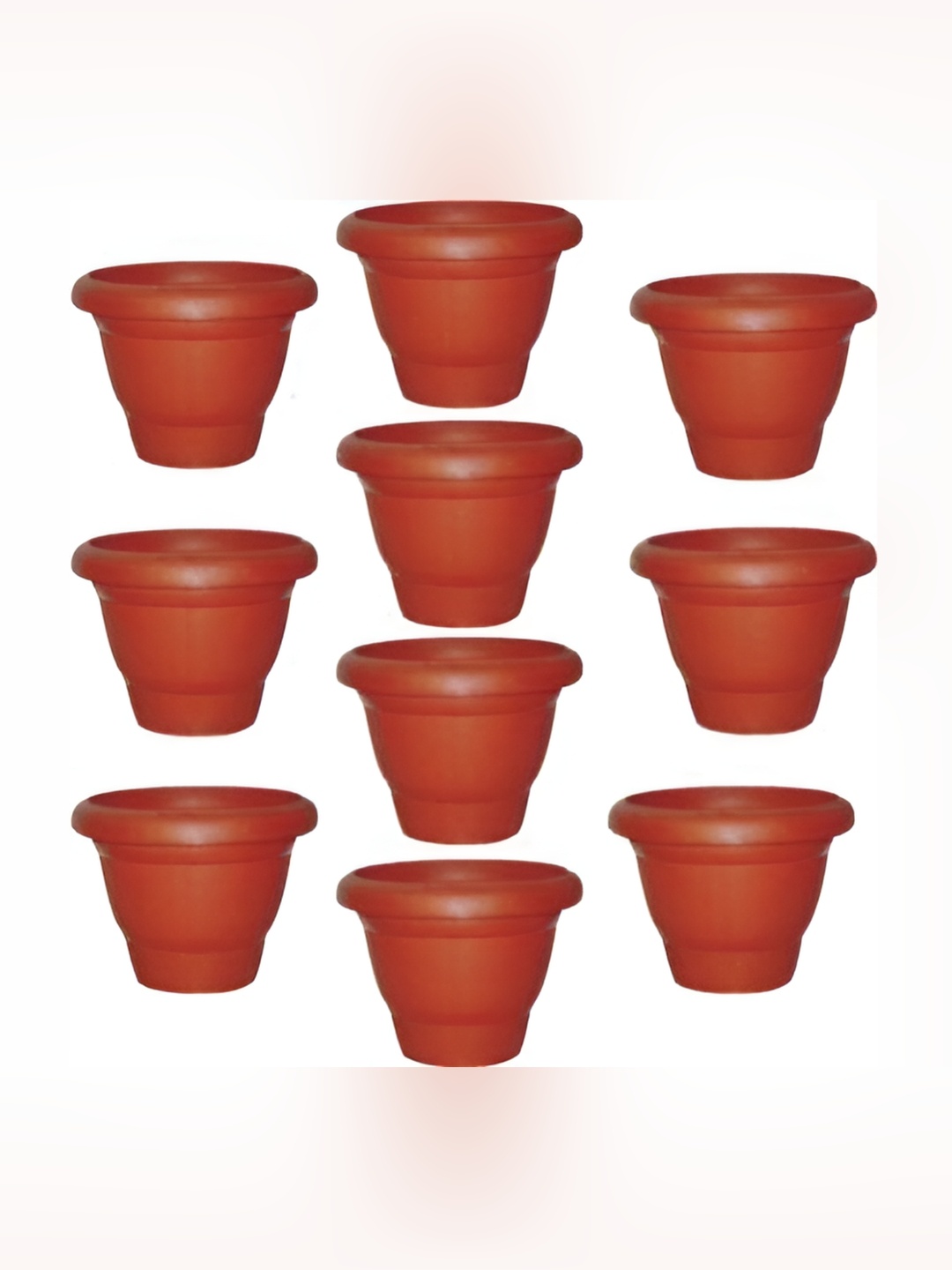 

AGAMI Ramanuj Brown 10 Pieces Planters