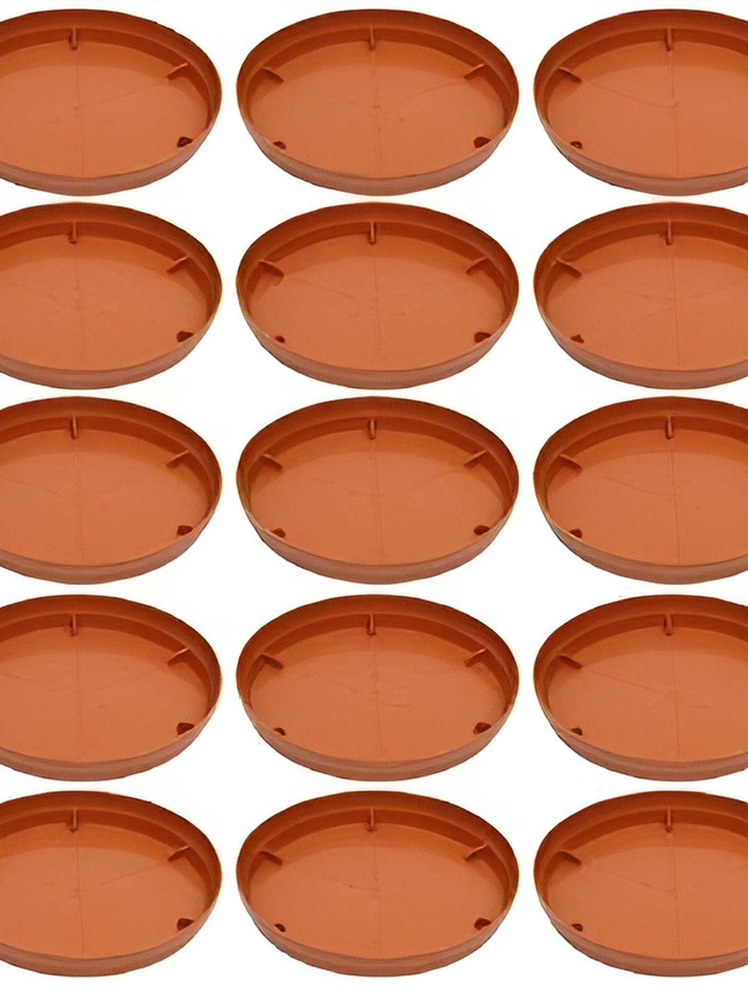 

AGAMI Ramanuj Brown 15 Pieces Planter Trays