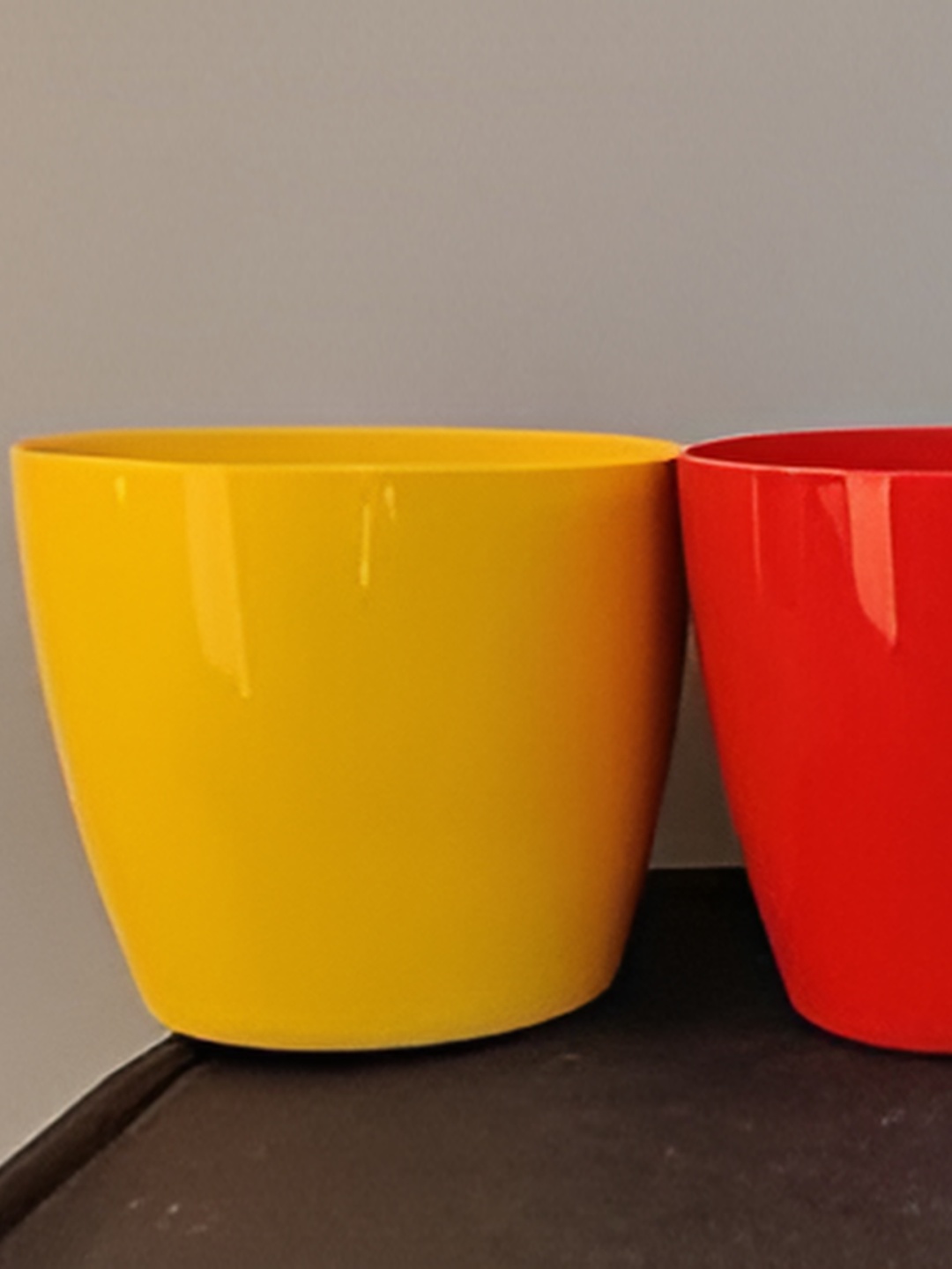 

AGAMI Virajsanchi 4 Pieces Red & White Planters