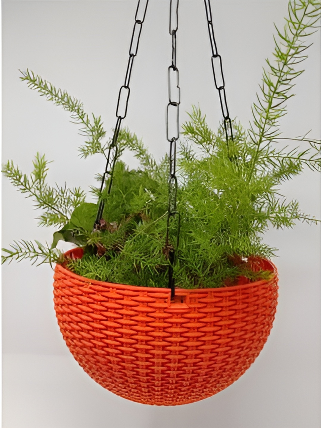 

AGAMI Tendar Pass Orange Textured Planter With Hanger
