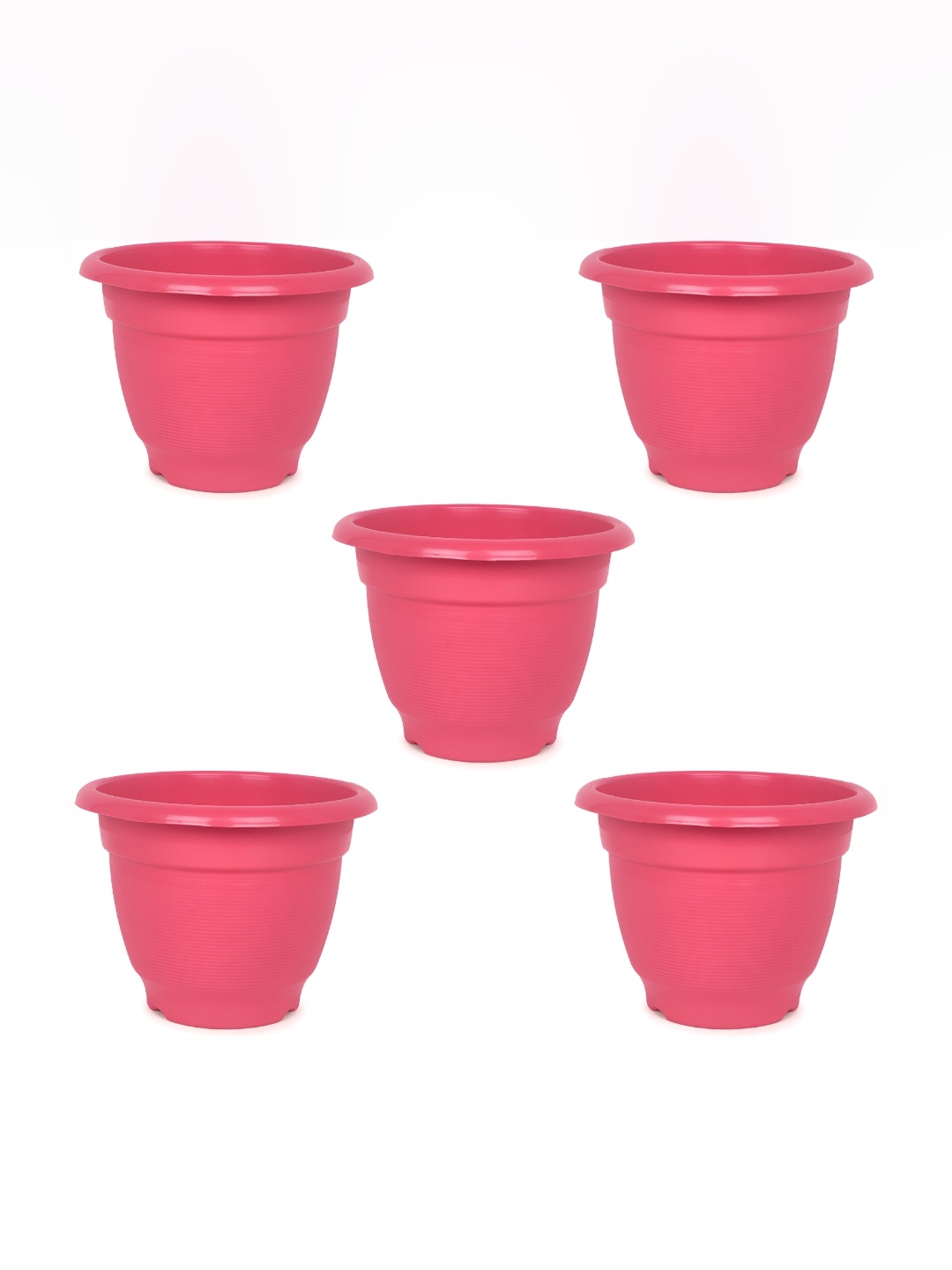 

AGAMI Joren Pink 5 Pieces Textured Planters