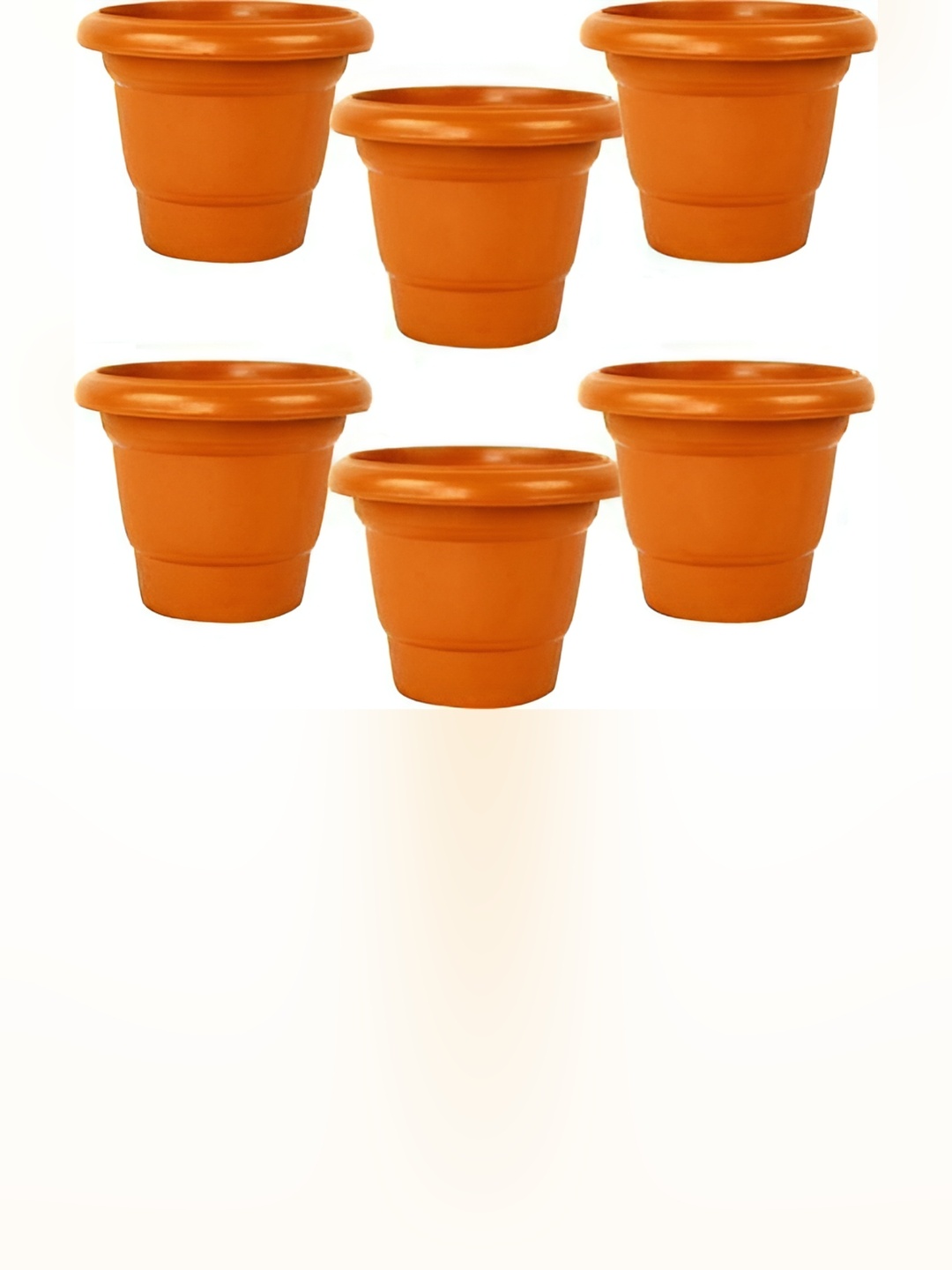 

AGAMI Ramanuj Brown 6 Pieces Planters