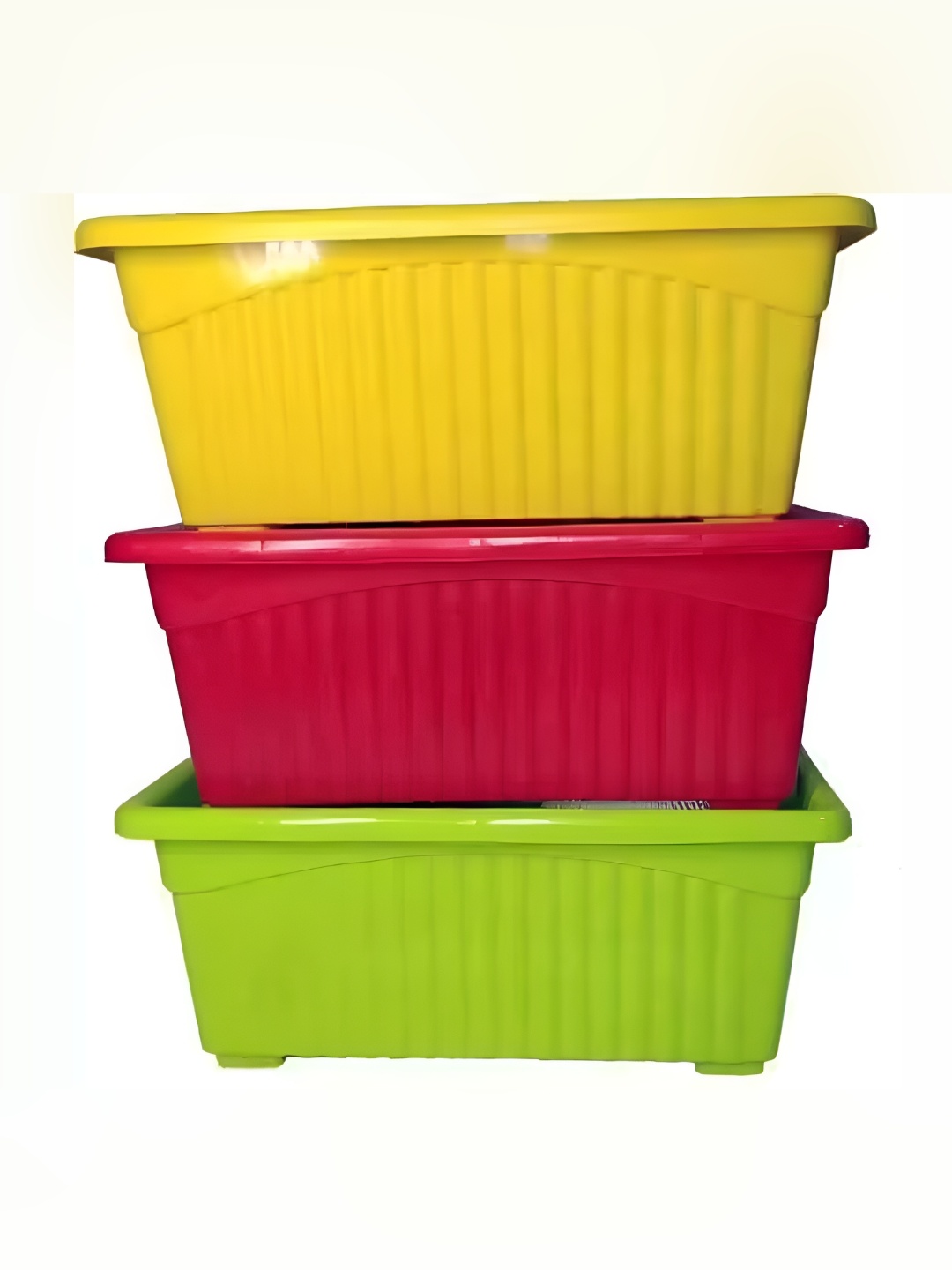 

AGAMI Ramanuj 3-Pcs Rectangular Planters, Green