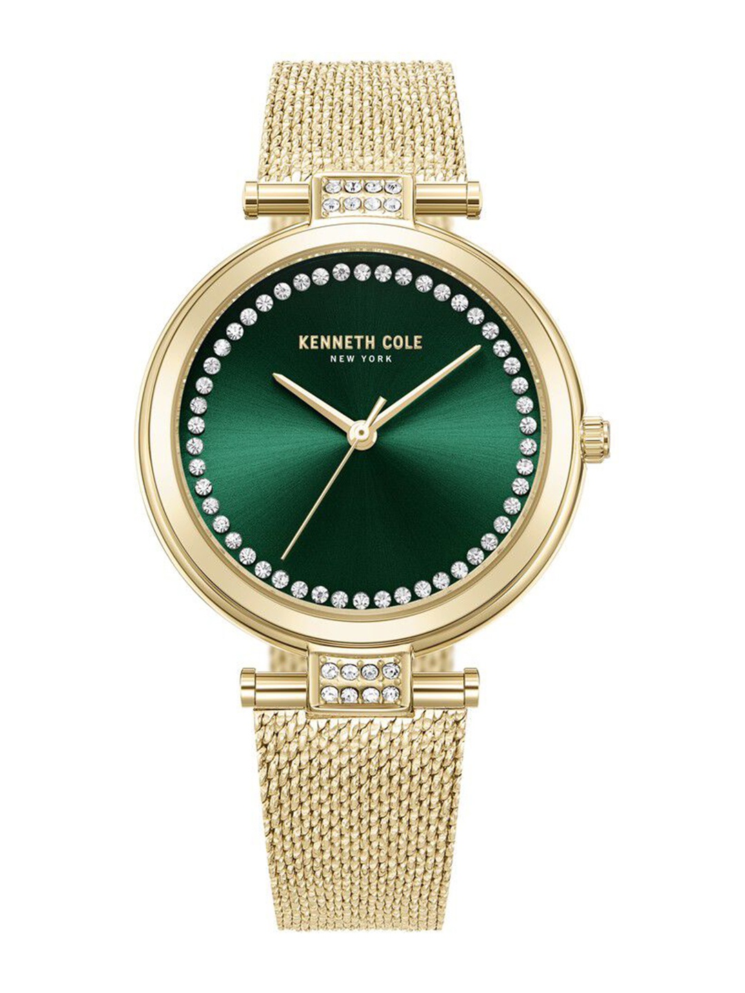 

Titan Women Embellished Dial & Stainless Steel Analogue Watch KCWLG0026801LD, Green