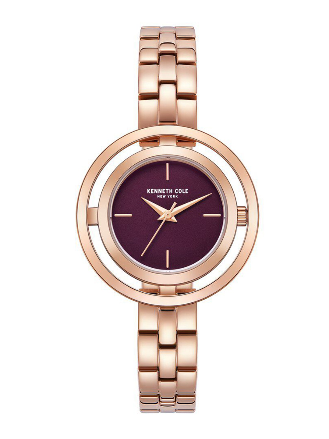 

Titan Women Embellished Dial & Bracelet Style Straps Analogue Watch KCWLG2237102LD, Rose gold