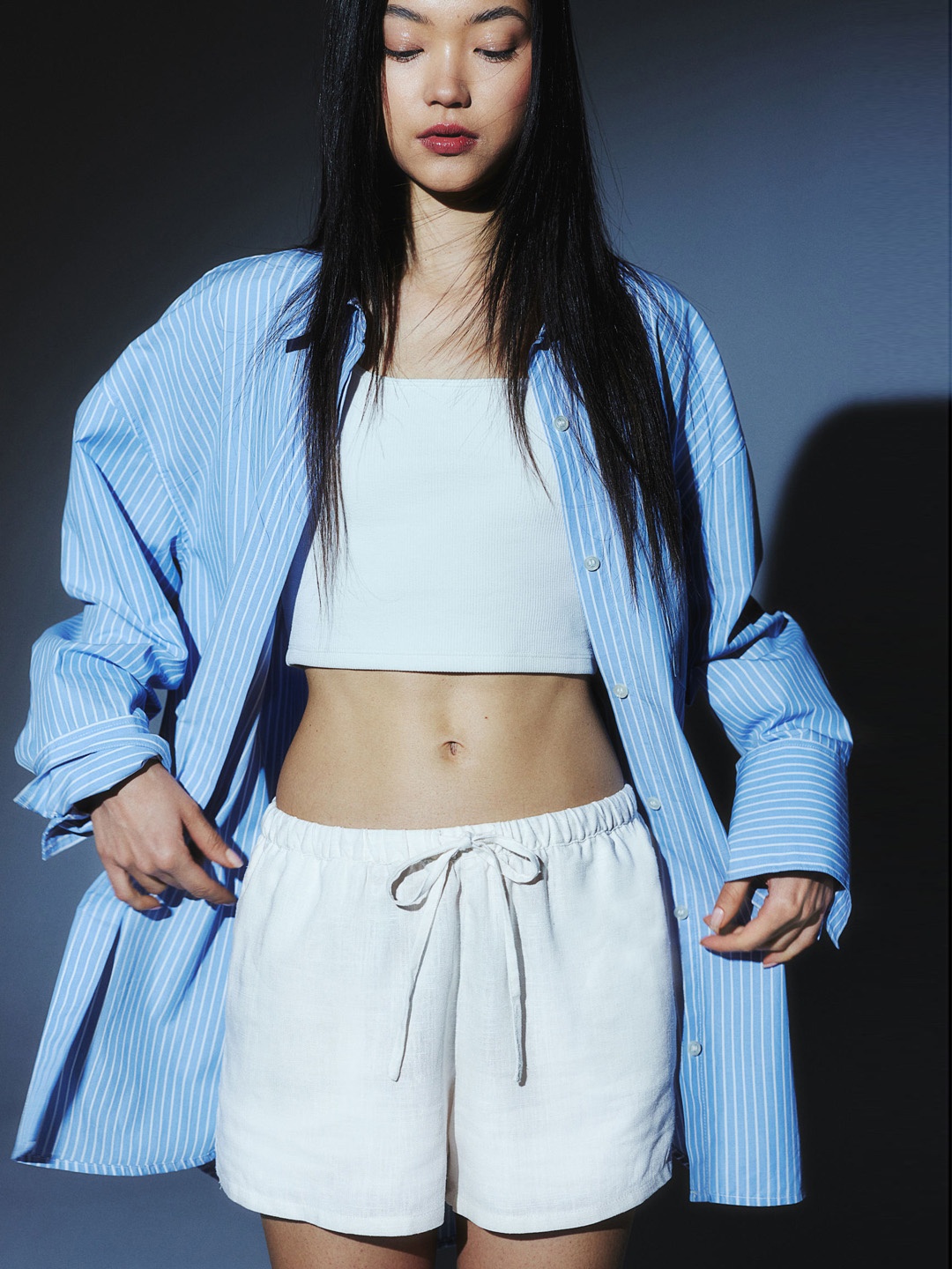 

H&M Pull-On Shorts, White