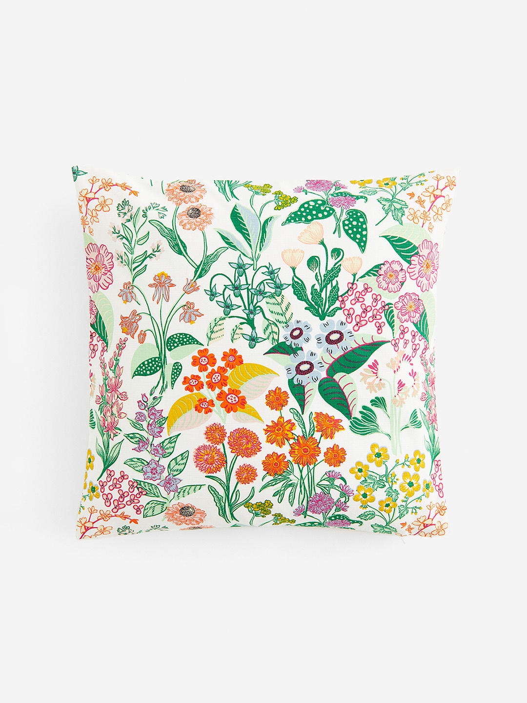 

H&M Patterned Cushion Cover, White