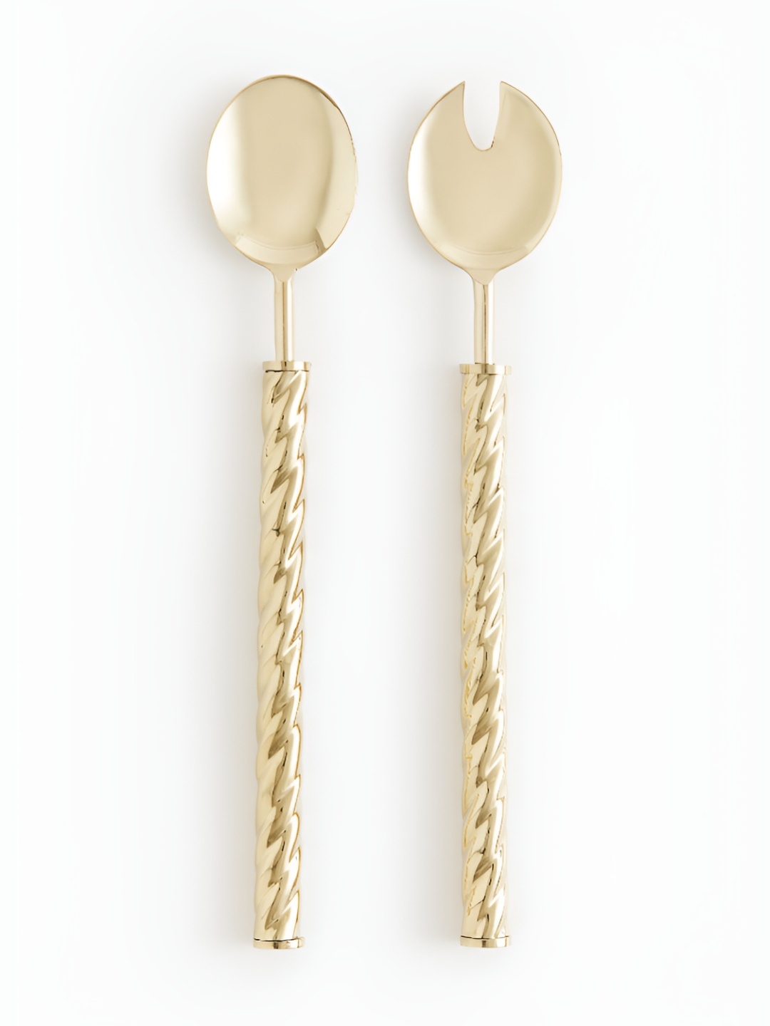

H&M Gold-Toned Metal salad servers