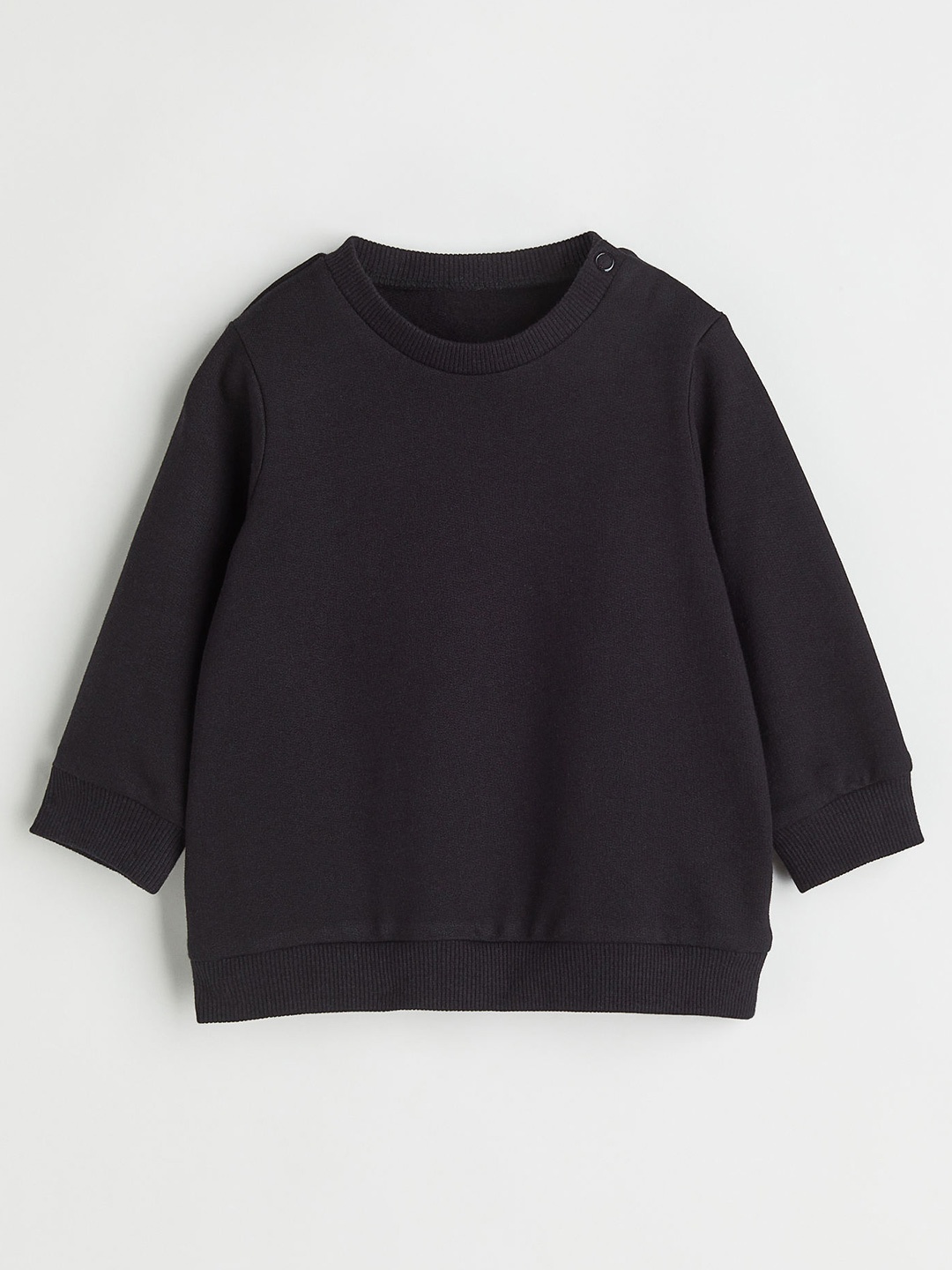 

H&M Boys Pure Cotton Sweatshirt, Black