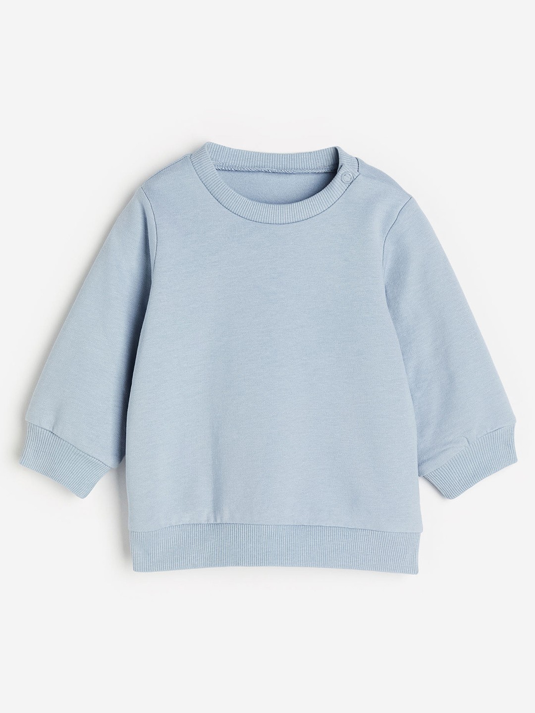 

H&M Infants Boys Pure Cotton Sweatshirt, Blue