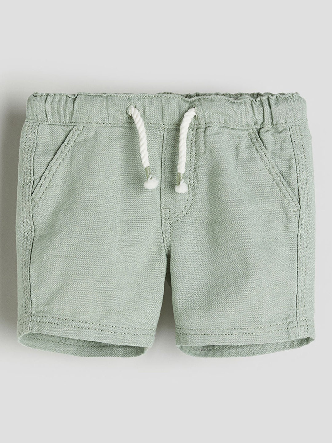 

H&M Boys Cotton Shorts, Green