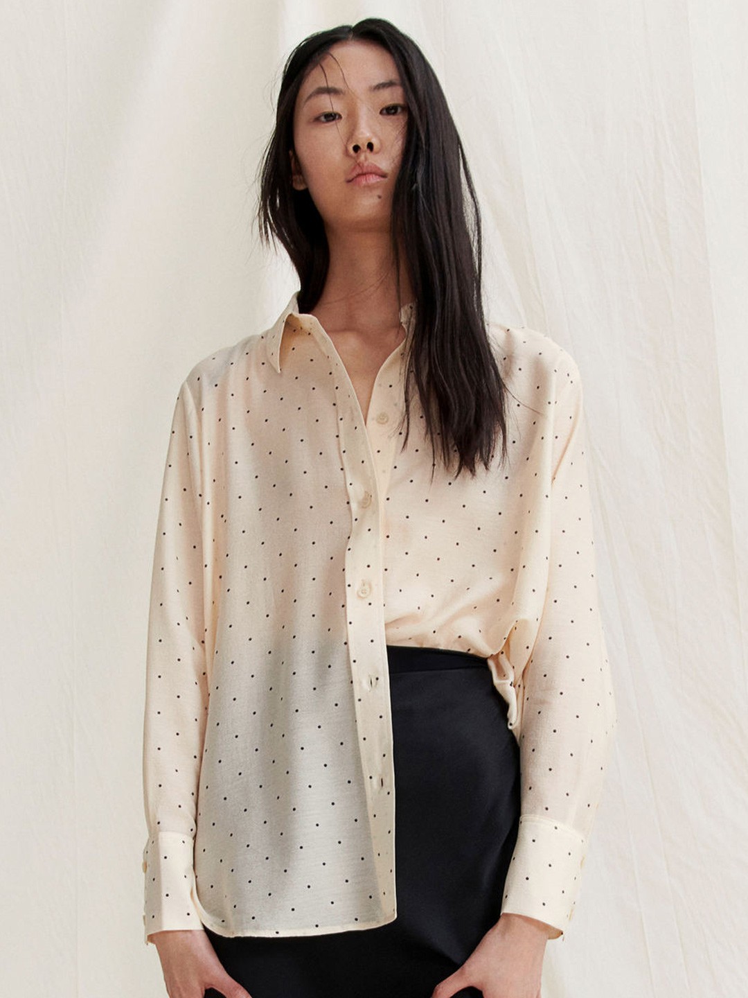 

H&M Women Shirt, Off white