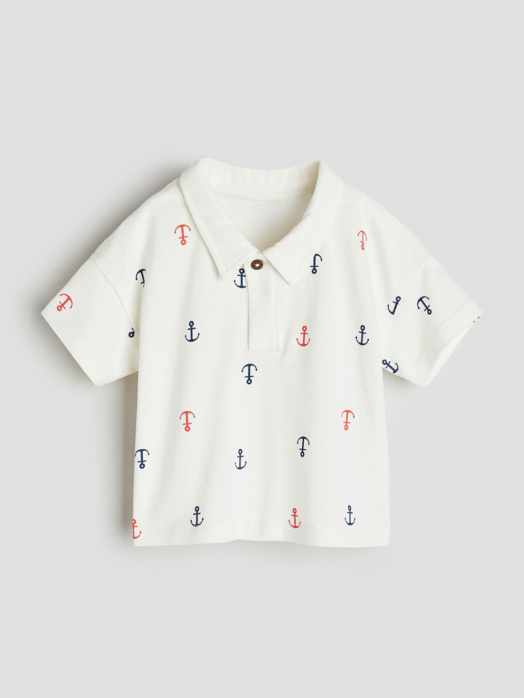 

H&M Boys Cotton Polo Shirt, White