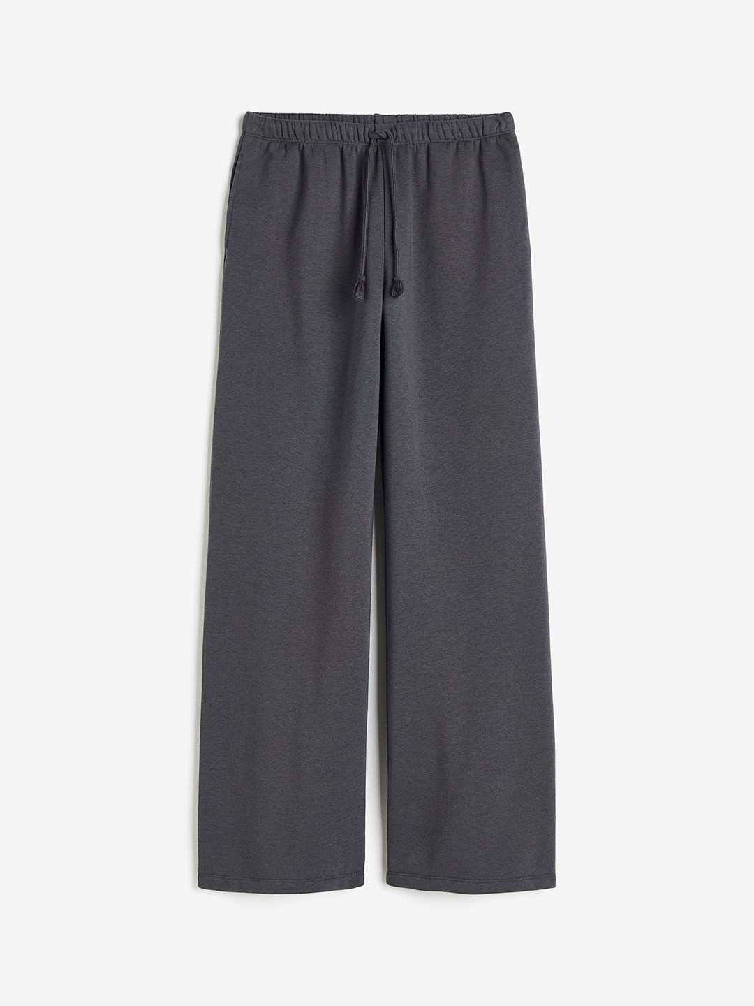 

H&M Women Wide Joggers, Grey