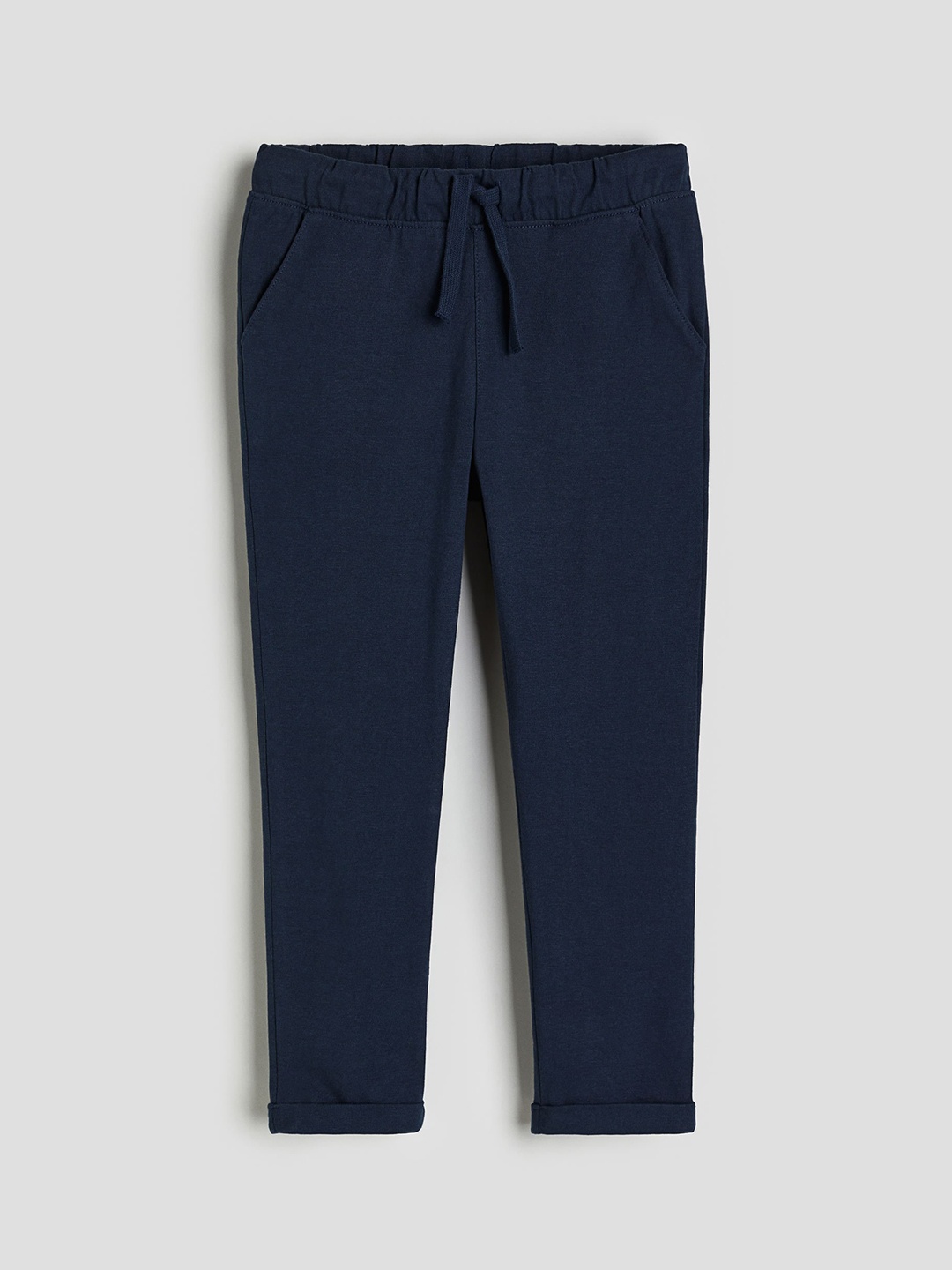 

H&M Boys Cotton Jersey Joggers, Navy blue