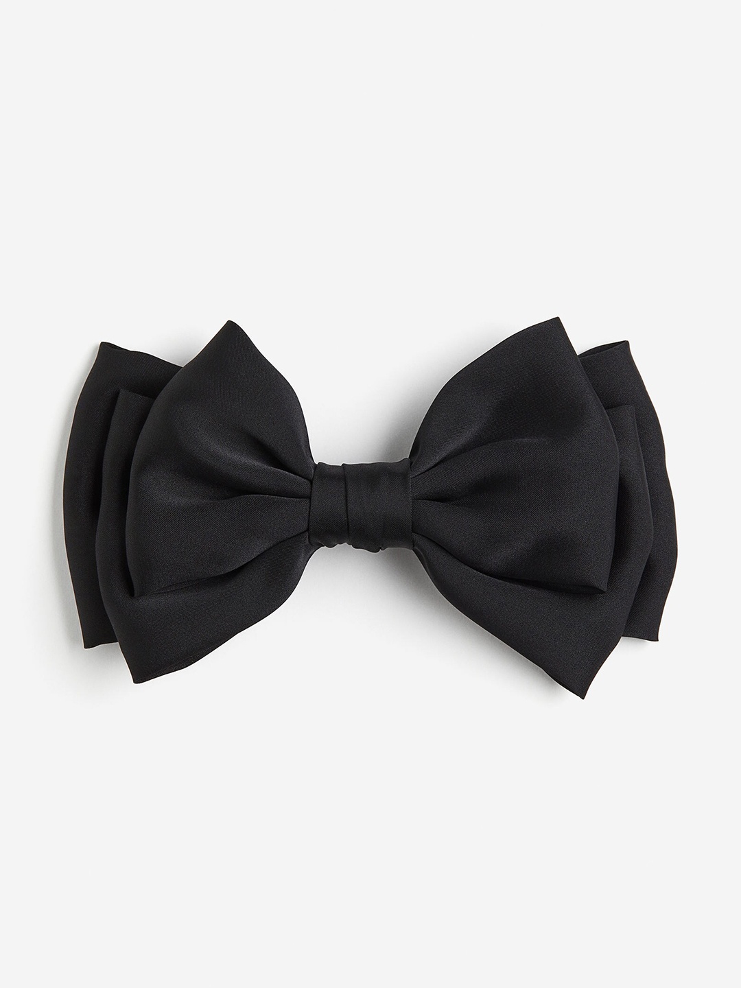 

H&M Satin Bow Hair Clip, Black