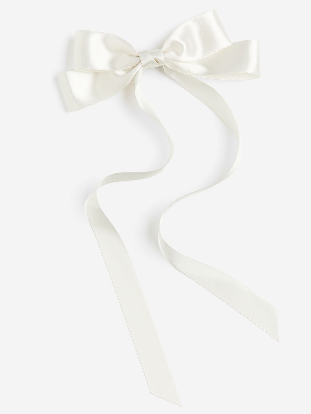

H&M Bow-Decorated Hair Clip, White