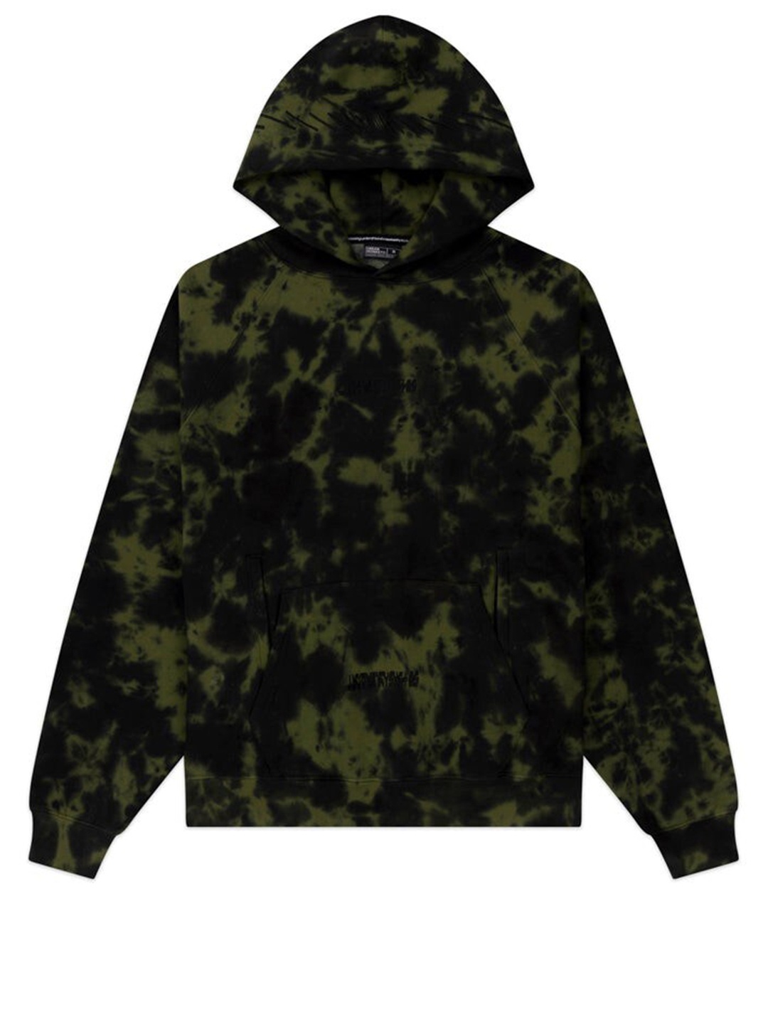 

Urban Monkey Unisex Camouflage Printed Hooded Fleece Pullover Sweatshirt, Green