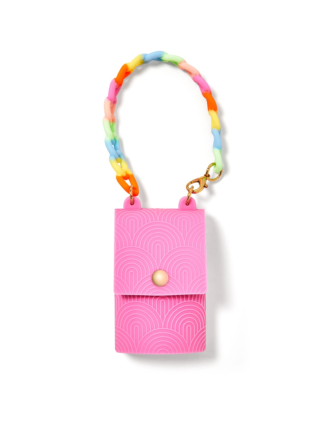 

Bath & Body Works Candy Chain Snapcase PocketBac Holder - Pink