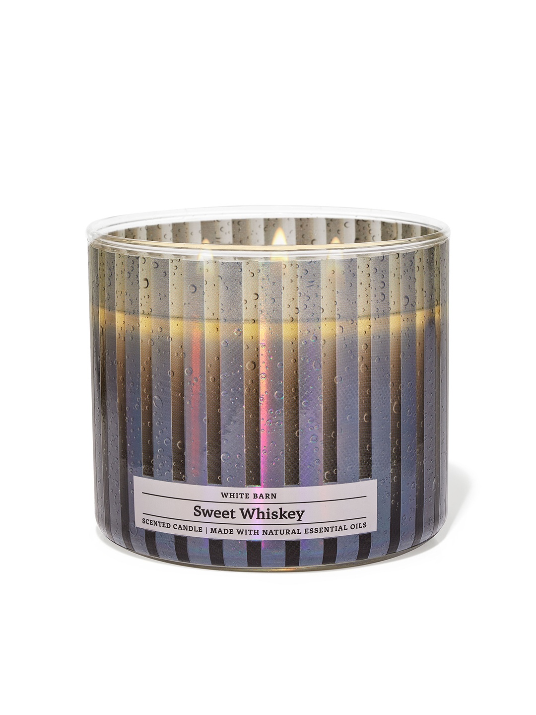 

Bath & Body Works Sweet Whiskey 3-Wick Scented Candle - 411 g, Grey
