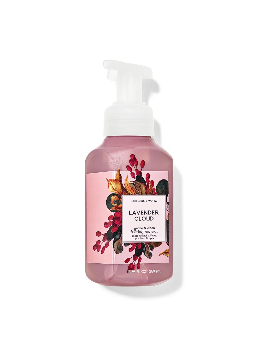 

Bath & Body Works Lavender Cloud Gentle & Clean Foaming Hand Soap - 259 ml, Pink