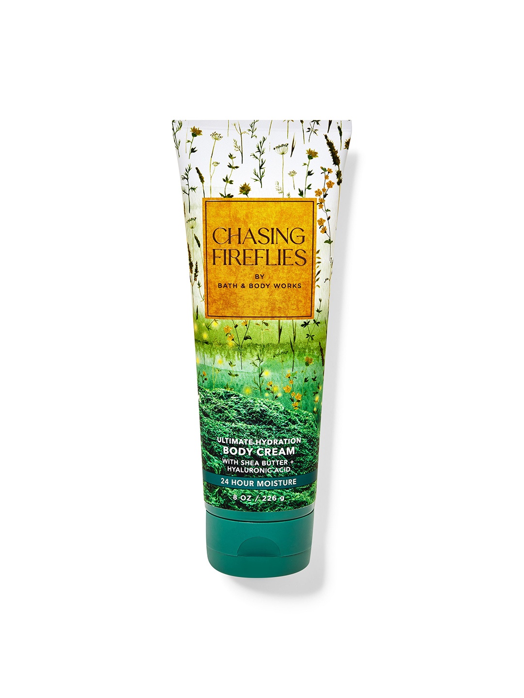 

Bath & Body Works Chasing Fireflies Ultimate Hydration Body Cream with Shea Butter - 226 g, Green