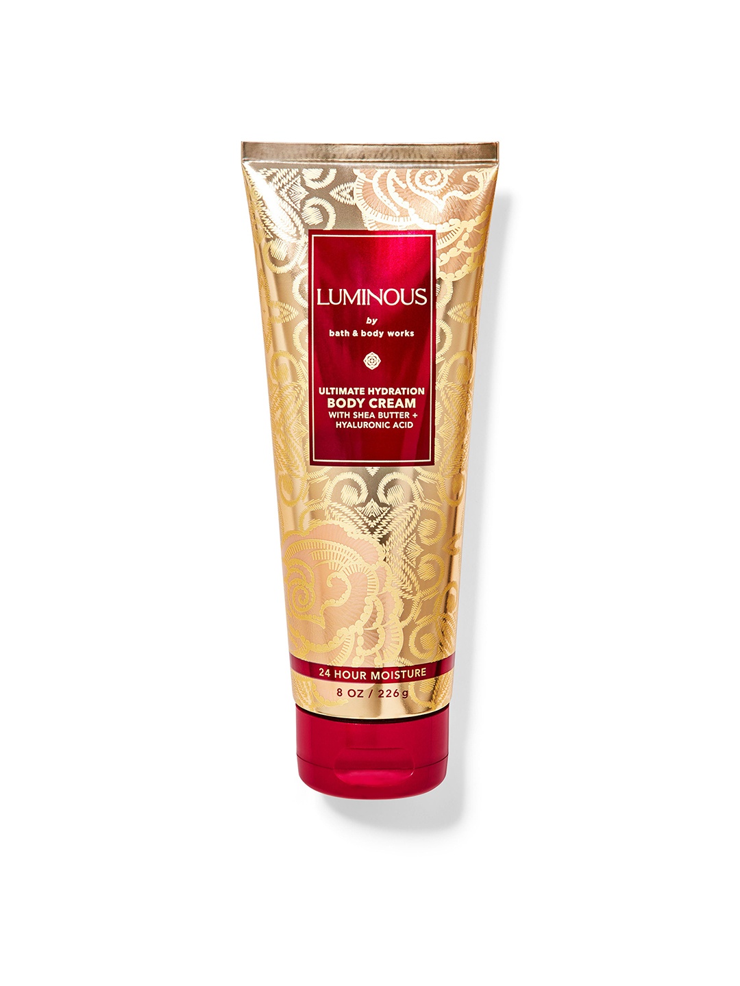 

Bath & Body Works Luminous Ultimate Hydration Body Cream with Shea Butter - 226 g, Gold