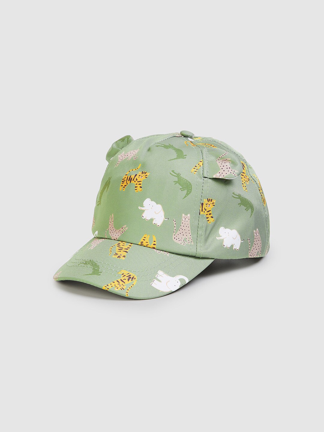 

max Boys Printed Visor Cap, Olive