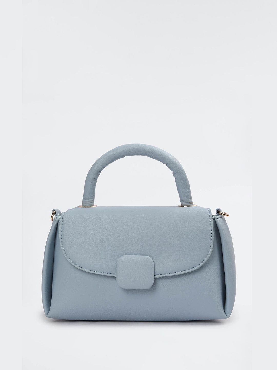 

max Structured Satchel Bag, Blue