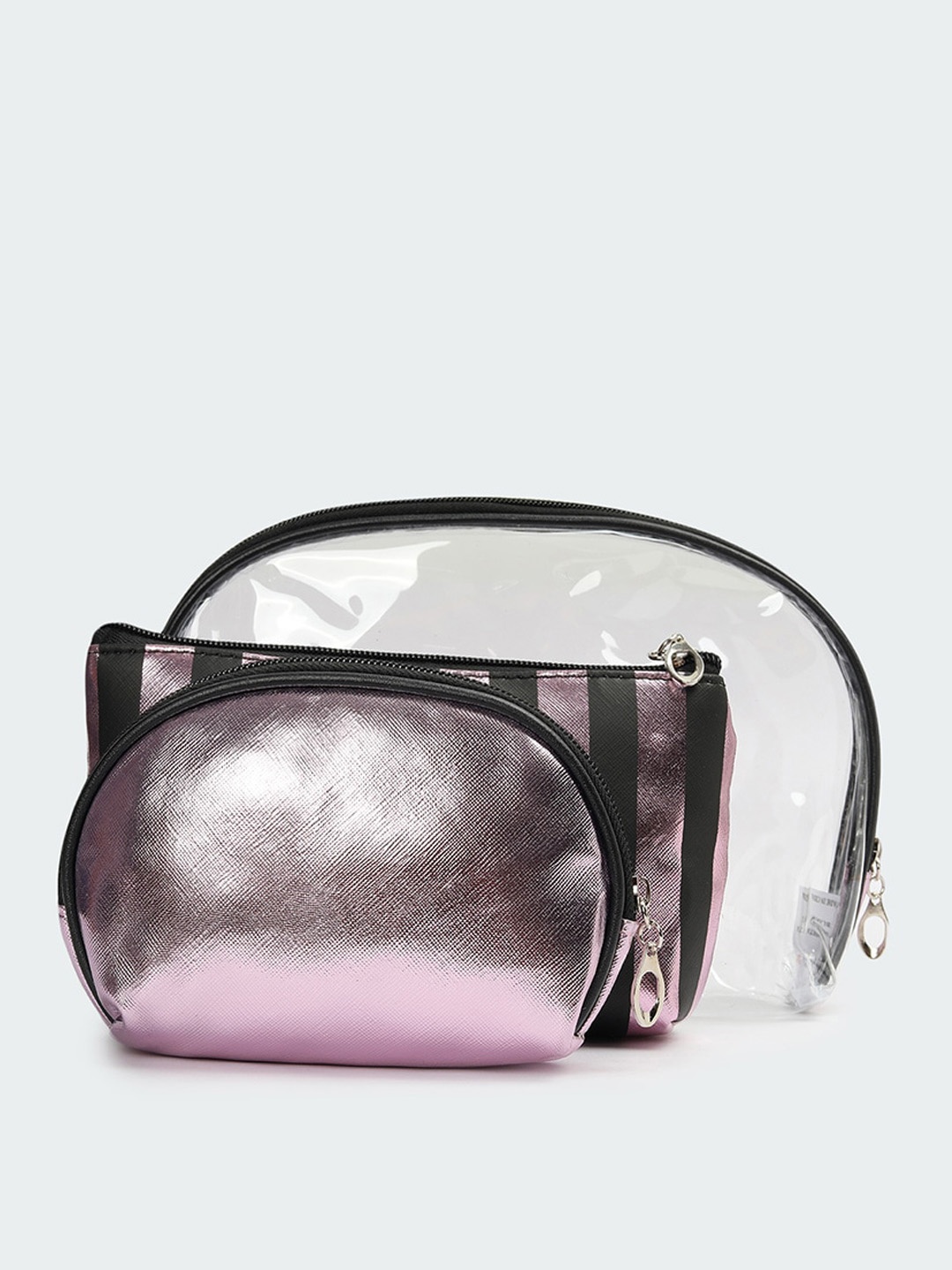 

max Set Of 3 Vanity Pouch, Black
