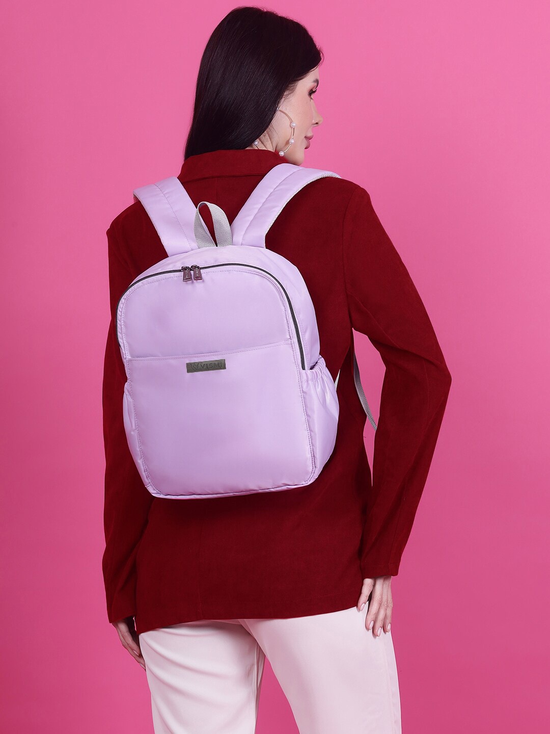 

VISMIINTREND College Backpack 13 inch, Purple