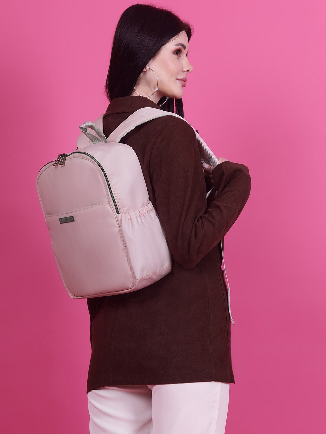 

VISMIINTREND Women Mini Backpack, Pink