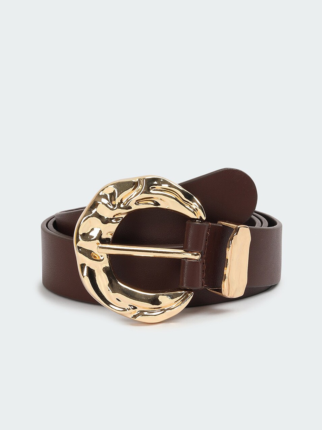 

max Women Slim Belt, Brown