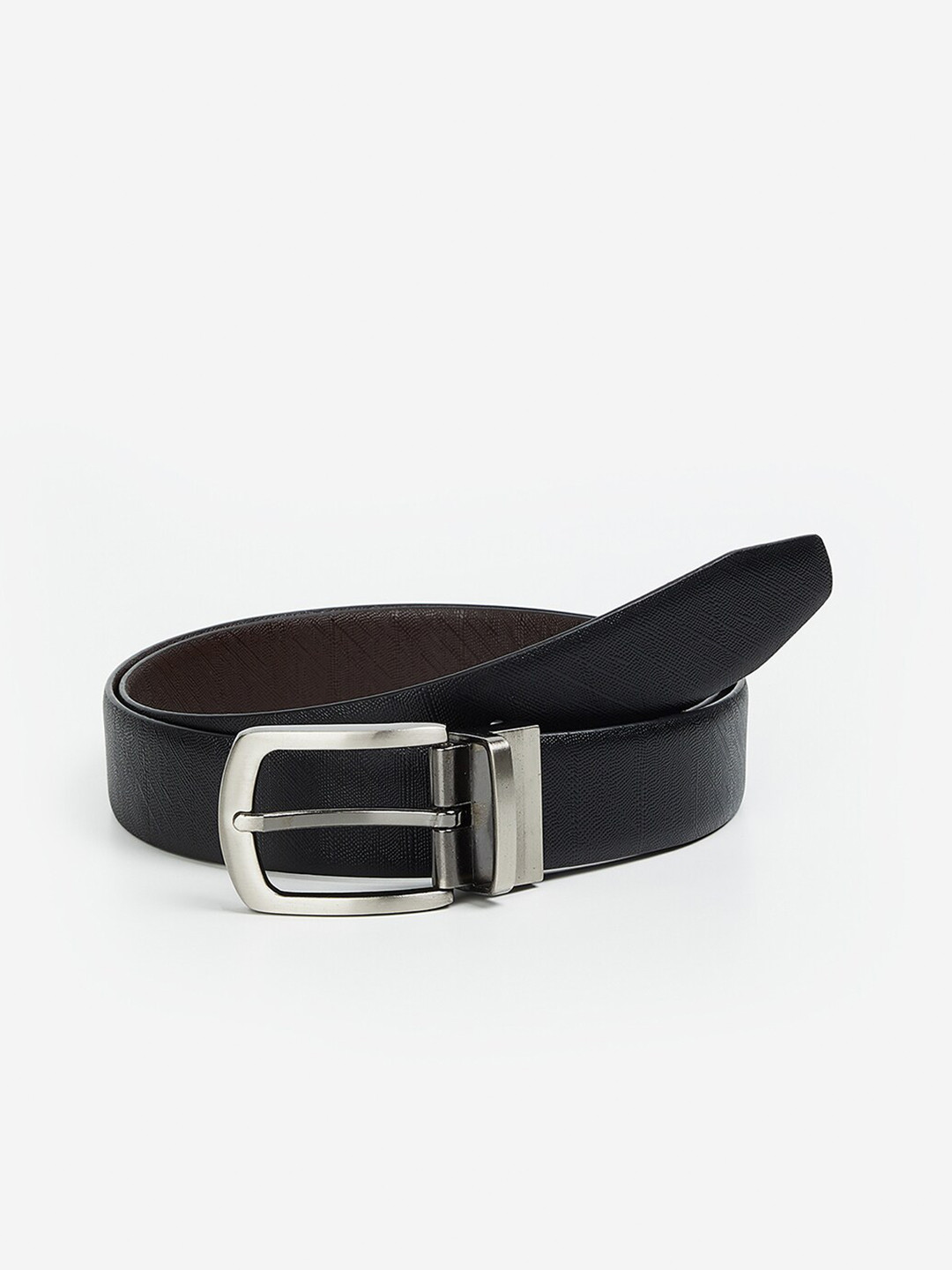 

max Women Leather Formal Belt, Brown