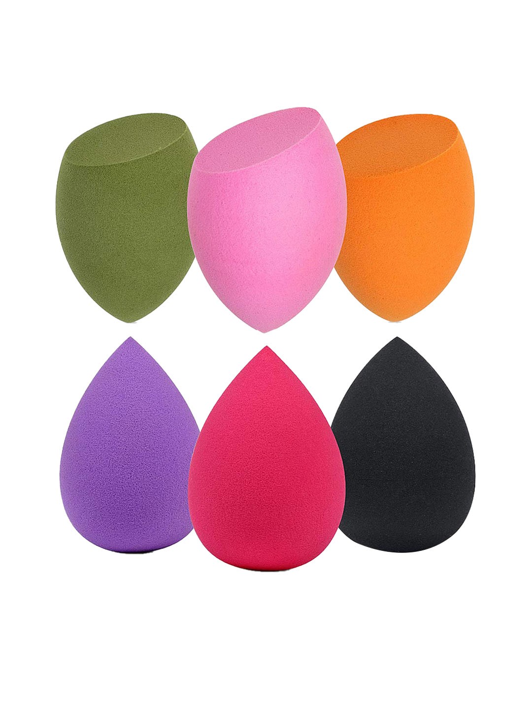 

Veoni BELLE 6-Pcs Beauty Blender Makeup Sponge, Multi