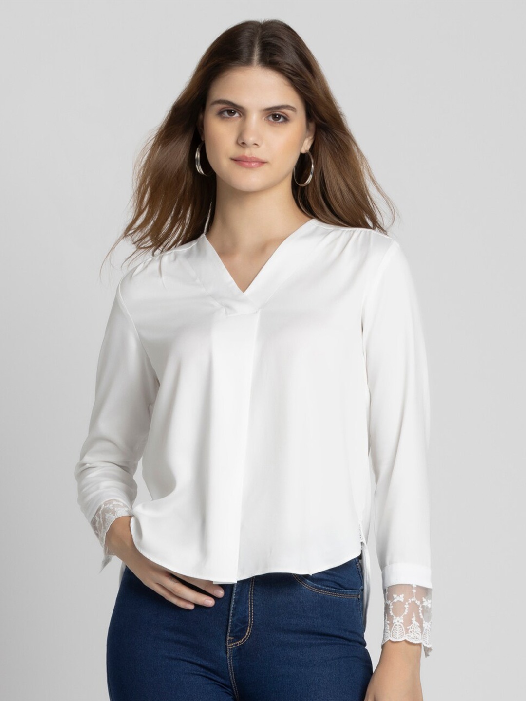 

SHAYE Top, White