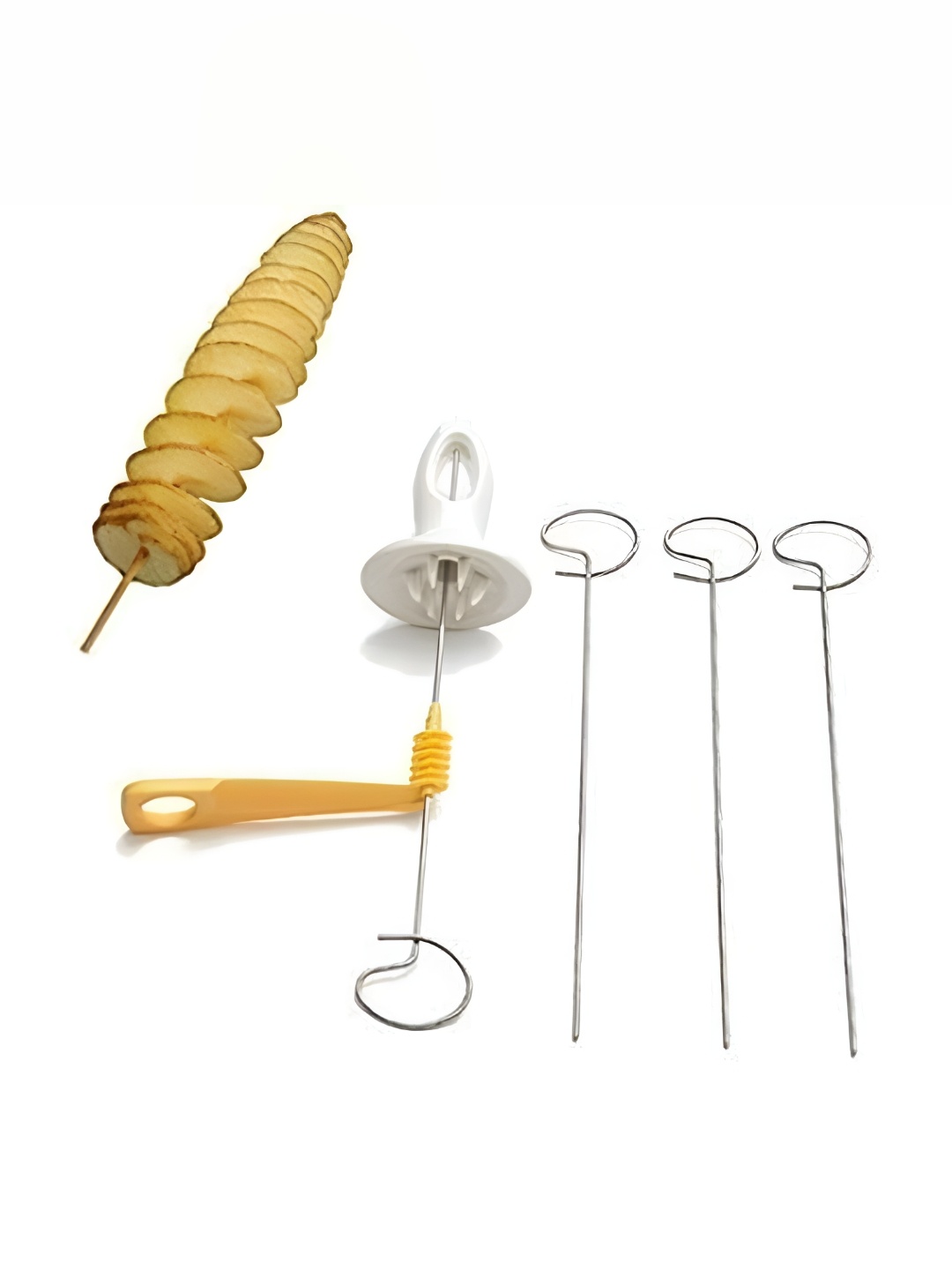 

Satyam Kraft Yellow Potato Spiral Cutter
