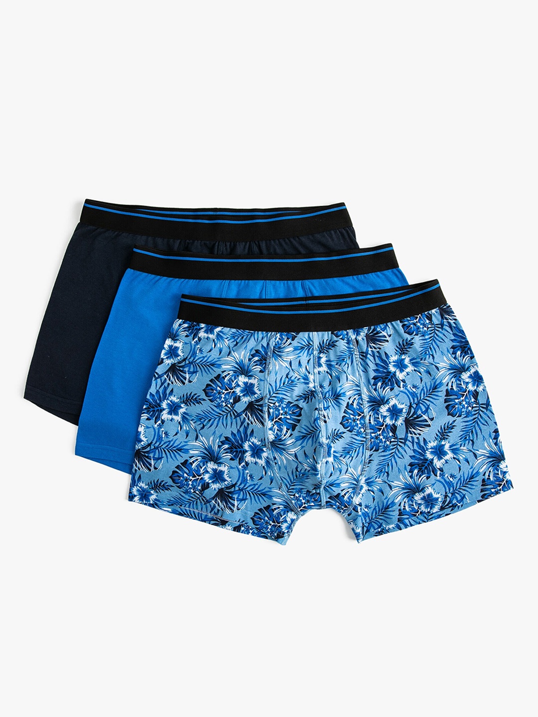 

Koton Pack of 3 Printed Boxers, Blue