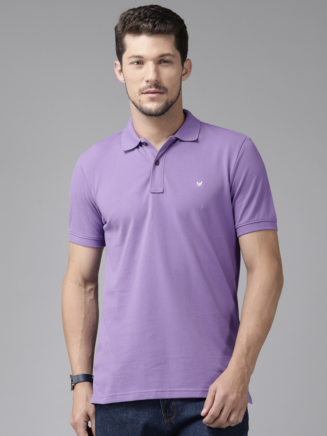 

Blackberrys Hypa Fresh Polo Collar Slim Fit T-shirt, Purple