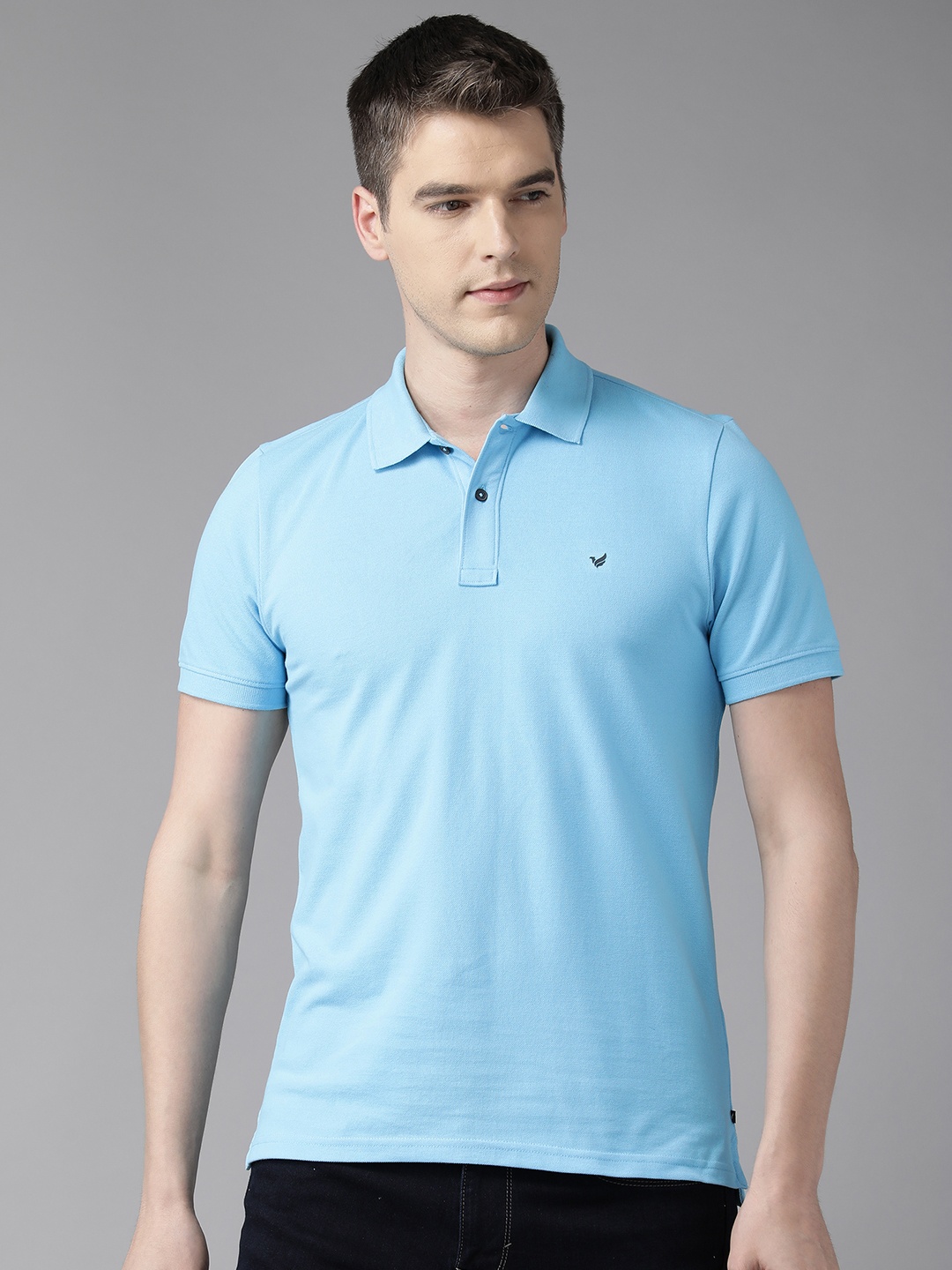 

Blackberrys Polo Collar Slim Fit T-shirt, Blue