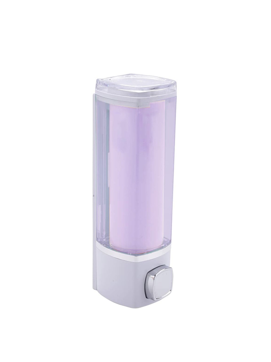 

Kuber Industries Purple Refillable Shampoo & Soap Dispenser